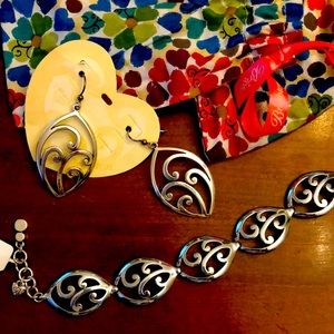 Brighton “Socialite” earrings and bracelet